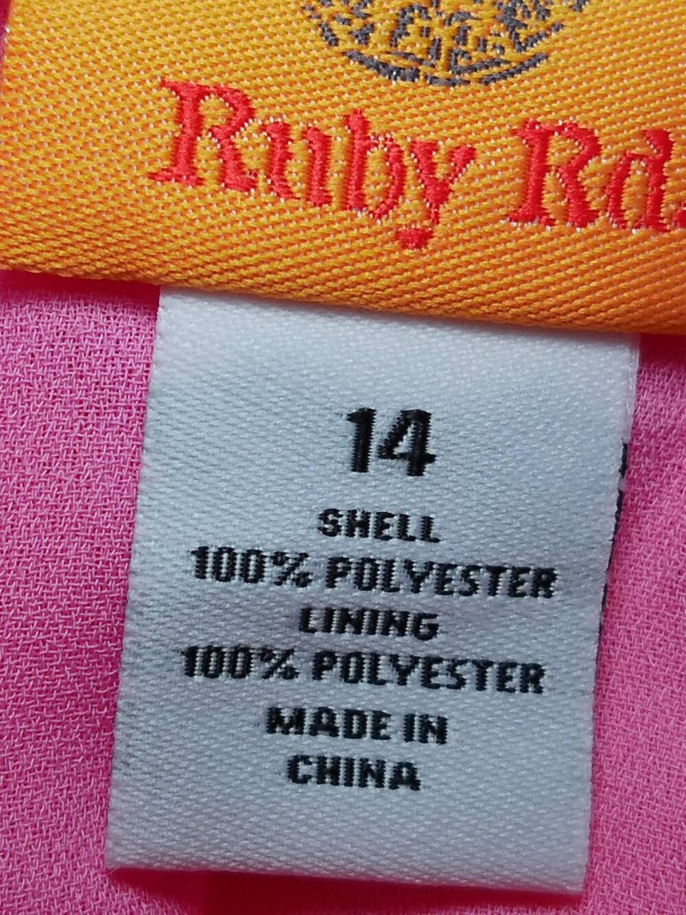 Skirt Multi Color Ruby Rd Size 14 - Picture 9 of 10